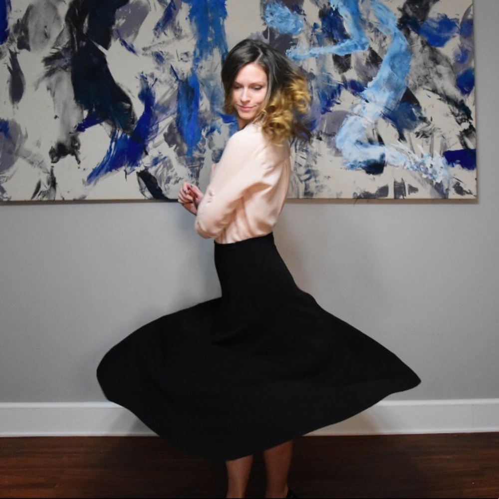 Rafael Black, Seemed Swing Skirt